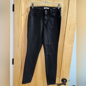 Jessica Simpson- High Rise Kiss Me Ankle Skinny (Black Jeans); Size 27